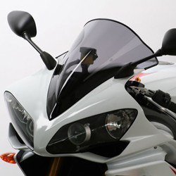 TCMT Black Double Bubble Windshield Windscreen Fits For Yamaha YZF 1000 YZF R1 2007 2008