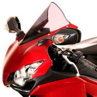 MRA Honda CBR1000RR Fireblade 8-11 2008-2011 Double-Bubble/Racing Motorcycle Screen