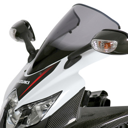 thumbnail image 2 of Suzuki GSXR600 / GSXR750 K6 K7 Double Bubble Windscreen – Black, UK Seller (2318-B) 2 of 6