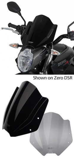 MRA Stealth Shield - Screen For Unfaired Bikes (SH) 
