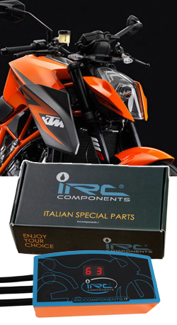 IRC Components SGRace Combined Blipper & Quickshifter System for KTM 1290 Super Duke R & GT 2014> onwards 