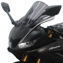 MRA Yamaha YZF-R125 2019> Onwards Double-Bubble/Racing Motorcycle Screen 