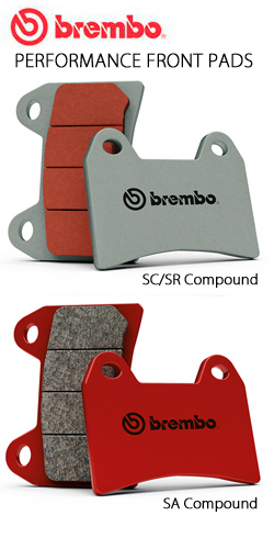 KTM 660 SMC 04-06 BREMBO SC Sintered front brake pads 