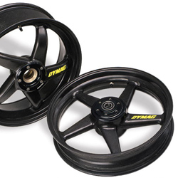 Dymag CA5 Carbon Fibre 5 Spoke Wheels for Ducati 1000DS Multistrada 2003-2006 (Pair) 