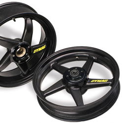 Dymag CA5 Carbon Fibre 5 Spoke Wheels for Ducati 1199 Panigale R 2015> onwards (Pair) 