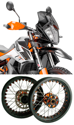 Kineo Wire Spoked Wheels for KTM 790 Adventure & Adventure R 2019> onwards 