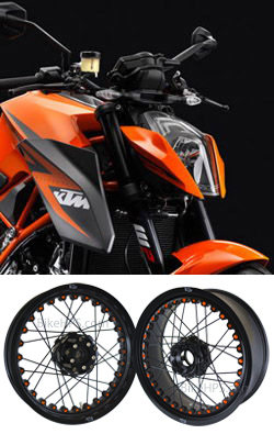 Kineo Wire Spoked Wheels for KTM 1290 Super Duke R (ABS) 2014> onwards 