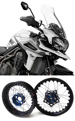 Kineo Wire Spoked Wheels for Triumph 1200 Tiger 2018> onwards