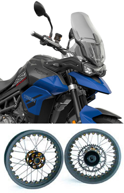 Kineo Wire Spoked Wheels for Triumph Tiger 850 Sport 2021> onwards 