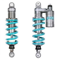 Nitron Big-Piston Integral Pressurised Gas-Monotube Rear Shock Absorber for Aprilia RSV1000 Mille 2001-2003 