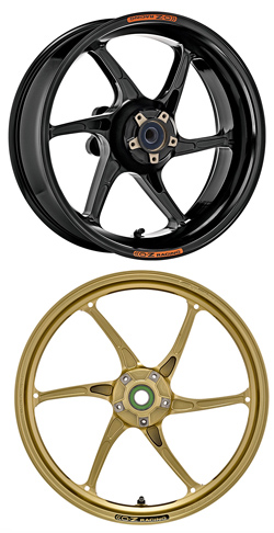 OZ Cattiva Forged Magnesium Wheels for Suzuki Motorcycles (Pair) 