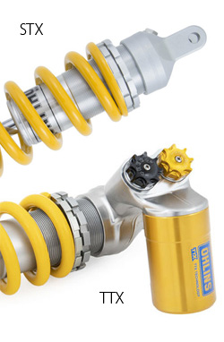 Ohlins Shock Absorbers for Kawasaki Motorcycles 