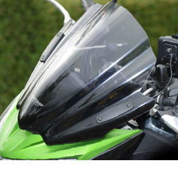 MRA Kawasaki Z800 Double Bubble/Racing Universal Motorcycle Screen 