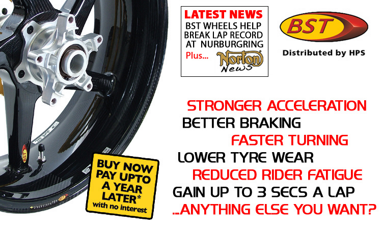 BST Carbon FIbre Motorcycle Wheels