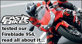 Honda Fireblade 954 motorcycle accessories