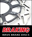 braking wave discs for motorbikes