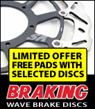 braking wave discs for motorbikes