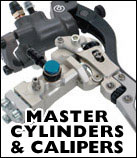 Motorcycle Master Cylinders and Calipers from ISR and Brembo