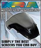 MRA Double Bubble Motorcycle Screens