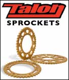 Talon Sprockets for motorcycles