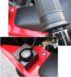 Honda Heated Handlebar Grips with Auto Low-Voltage Cut-Out