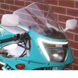 MRA Yamaha TZR250 (3MA) 1989-1990 (Reverse Cylinder) Double-Bubble/Racing Motorcycle Screen (Clear) 