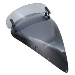 MRA Yamaha FZS600 & FZS600S Fazer 2002-2003 Vario Touring Motorcycle Screen (Smoked Grey Tint) 