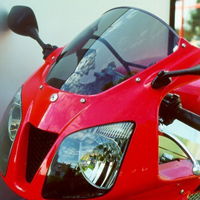 MRA Honda VTR1000 SP1 Y-1 2000-2001 SP2 2> 2002> onwards Standard/Original Shaped Replacement Motorcycle Screen 