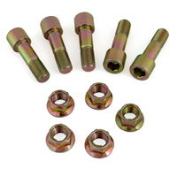 BST Rear Wheel Sprocket Drive Pin & Lock Nut x5