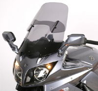 MRA Yamaha FJR1300 2006-2012 Vario Screen Maxi Motorcycle Screen (Smoked Grey Tint)