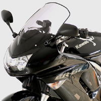 MRA Kawasaki ER-6F 2006-2008 Double-Bubble/Racing Motorcycle Screen (Smoked Grey Tint) (RM) 