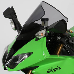 MRA Kawasaki ZX-6R 2009-2018 Double-Bubble/Racing Motorcycle Screen 