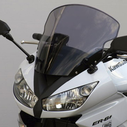 MRA Kawasaki ER-6F 2009-2011 Motorcycle Touring Screen 