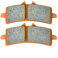 Brembo Z04 107A48639 Front Brake Pads for Brembo M4, M50 & Stylema Monobloc Calipers (Single pack with 2 pads)
