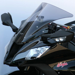 MRA Kawasaki ZX-10R 2011-2015 Standard/Original Shaped Replacement Motorcycle Screen 
