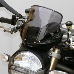 MRA Ducati 696 Monster Motorcycle Touring Screen 