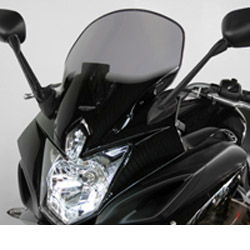 MRA Yamaha XJ6 Diversion F (with lower fairing) 2010> onwards Motorcycle Touring Screen 