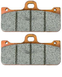 Brembo Z04 107A48603 Front Brake Pads (8.0mm thick) for Radial 2 Piece 2 Pad P3236 Calipers (Single pack with 2 pads) 