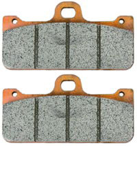 Brembo Z04 107A48603 Front Brake Pads (8.0mm thick) for Radial 2 Piece 2 Pad P3236 Calipers (Single pack with 2 pads)