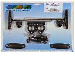 MRA HKS28 Spare Mounting Kit for Unfaired Bikes with 28mm & 32mm Handle Bars 