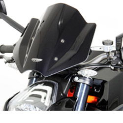 MRA KTM 1290 Super Duke R 2014-2016 Double-Bubble Racing Screen (NRM)