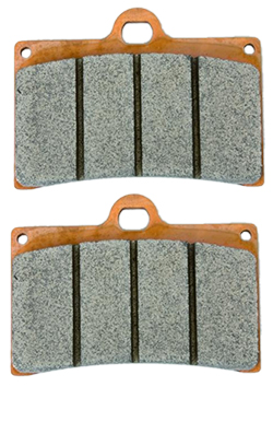 Brembo Z04 107A48653 Front Brake Pads for Brembo Calipers (Single pack with 2 pads)