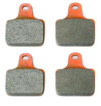 Brembo Z04 107A48604 Front Brake Pads for Brembo Radial Monobloc 4 Pad P34/4 Calipers (Single pack with 4 pads)