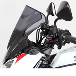 MRA Honda CB650F 2014-2016 Double-Bubble/Racing Motorcycle Screen (NRM)