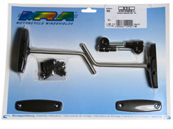 MRA HKS-I Spare Mounting Kit for Unfaired Bikes 