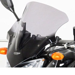 MRA Yamaha FZ-1N (Unfaired) 2006> onwards Double-Bubble Racing Motorcycle Screen (NRM)