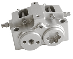 ISR 4 Piston Monoblock 70mm Mount/Universal Radial Front or Rear Car Brake Caliper, Including Pads (22-048-OB) 