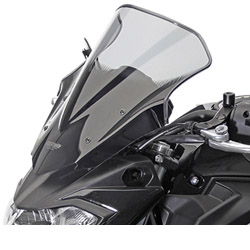MRA Kawasaki Z650 2017-2019 Double-Bubble Screen Motorcycle Screen (NRN) 