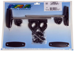 MRA HKS30 Spare Mounting Kit for Naked Bikes with 30mm Handle Bars 