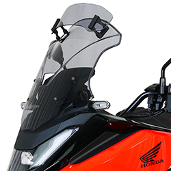 MRA Honda NC750X 2025> Onwards (models with twin front brake discs) Vario Touring Motorcycle Screen (VTM)